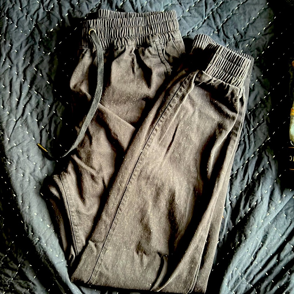Black joggers